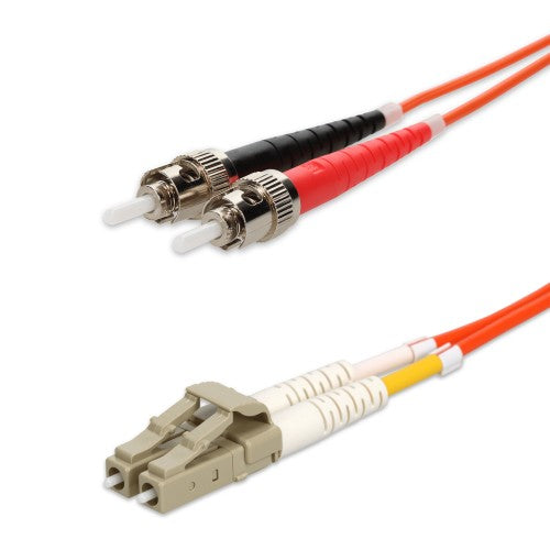 AddOn Networks ADD-ST-LC-15M5OM2 InfiniBand/fibre optic cable 590.6" (15 m) MMF Beige, Black, Orange