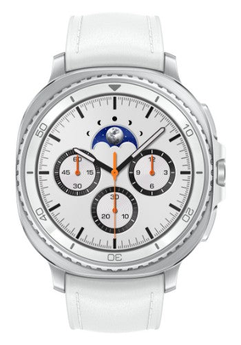 Samsung Galaxy Watch8 Classic 1.3" AMOLED 46 mm Digital 438 x 438 pixels Touchscreen Silver Wi-Fi GPS (satellite)
