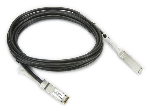 Axiom AXG98729 InfiniBand/fibre optic cable 19.7" (0.5 m) QSFP+ DAC Black