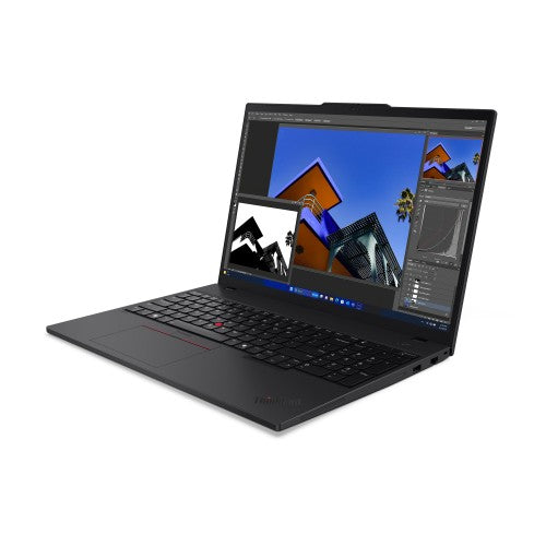 Lenovo ThinkPad T16 Gen 3 Intel Core Ultra 5 125U Laptop 16" Touchscreen WUXGA 16 GB DDR5-SDRAM 512 GB SSD Wi-Fi 6E (802.11ax) Windows 11 Pro English Black