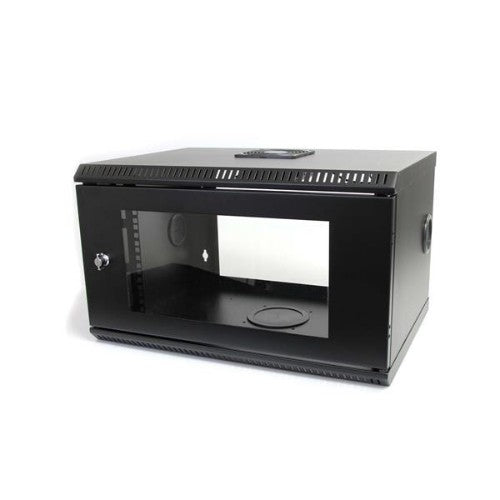 StarTech.com RK619WALL rack cabinet 6U Wall mounted rack Black - Buy IT Solutions