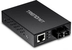 Trendnet TFC-GMSC network media converter 2000 Mbit/s 850 nm Black