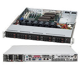 Supermicro CSE-116TQ-R700CB computer case Rack Black 700 W