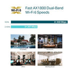 TP-Link Omada EAP613 wireless access point 1775 Mbit/s White Power over Ethernet (PoE)