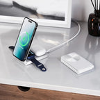 ALOGIC A31FWCWH mobile device charger Headset, Smartphone, Smartwatch, Watch White USB Wireless charging Fast charging Indoor