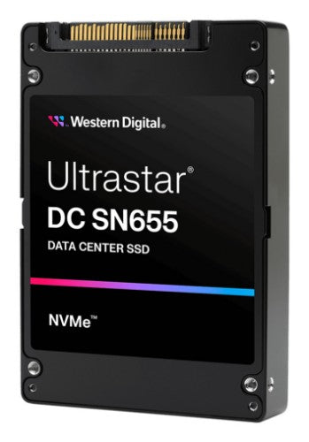 SanDisk DC SN655 15 TB U.3 PCI Express 4.0 NVMe TLC 3D NAND
