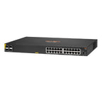 HPE Aruba Networking CX 6000 24G Class4 PoE 4SFP 370W Managed L3 Gigabit Ethernet (10/100/1000) Power over Ethernet (PoE) 1U