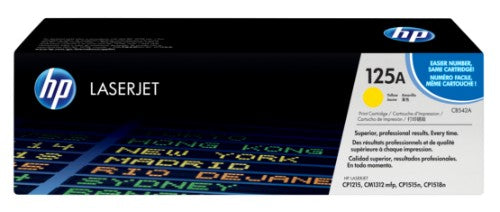 CB542A (125A) Toner yellow, 1.4K pages