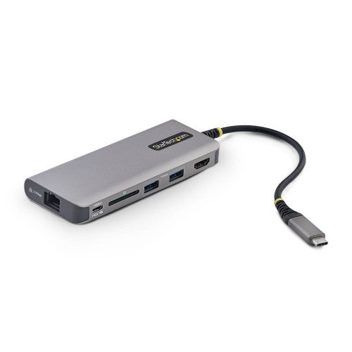 StarTech.com 177B-USBC-MULTIPORT laptop dock/port replicator Wired USB 3.2 Gen 2 (3.1 Gen 2) Type-C Gray