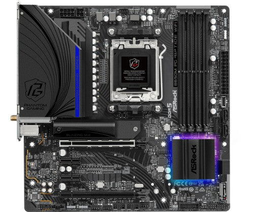 Asrock B650M-PG-RIPTIDE-WIFI AMD B650 Socket AM5 micro ATX