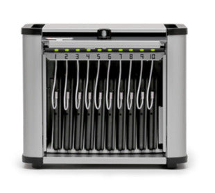 Bretford PureCharge Pro Station Portable device management cabinet Platinum