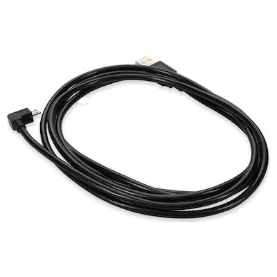 AddOn Networks USB2MICROUSBLT6 USB cable USB 2.0 72" (1.83 m) USB A Micro-USB B Black