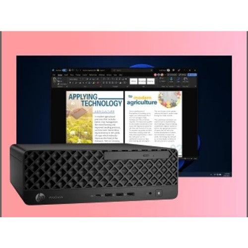 HP ProDesk 4 SFF G1i AI Wolf Pro Security Edition Intel Core Ultra 5 225 16 GB DDR5-SDRAM 512 GB SSD Windows 11 Pro PC Black