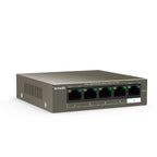 Tenda TEG1105P-4-63W network switch Unmanaged L2 Gigabit Ethernet (10/100/1000) Power over Ethernet (PoE) Black