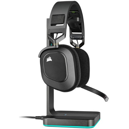 Corsair HS80 RGB WIRELESS Headset Wired & Wireless Head-band Gaming Carbon
