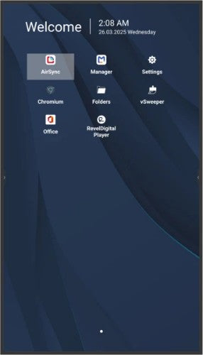 Viewsonic CDE8631-1C signage display Digital signage flat panel 86" LCD Wi-Fi 500 cd/m² 4K Ultra HD Black Built-in processor Android 14 24/7