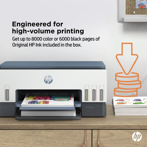 HP Smart Tank 6001 Wireless All-in-One Color Printer, Copier, Scanner