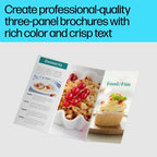 HP Enhanced Tri-Fold Business Paper Glossy 40 lb 8.5 x 11 in. (216 x 279 mm) 150 sheets