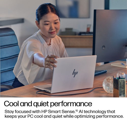 HP EliteBook 8 G1i 14 Next Gen AI PC Wolf Pro Security Edition Intel Core Ultra 5 238V Laptop 14" Touchscreen WUXGA 32 GB LPDDR5x-SDRAM 512 GB SSD Wi-Fi 7 (802.11be) Windows 11 Pro Silver