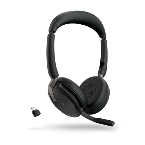 Jabra Evolve2 65 Flex Headset Wireless Head-band Office/Call center USB Type-C Bluetooth