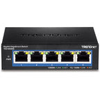 Trendnet TEG-S50ES network switch Managed Gigabit Ethernet (10/100/1000) Black