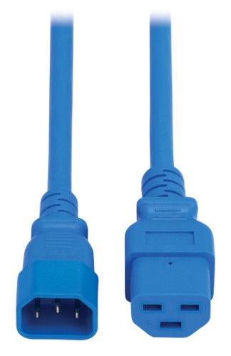 Eaton P037-004-ABL power cable Blue 47.2" (1.2 m) IEC C14 C21 coupler