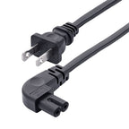 StarTech.com PXT101NB-STRA-6F power cable Black 70.9" (1.8 m) NEMA 1-15P C7 coupler