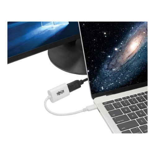 Tripp Lite U444-06N-DP4K6W video cable adapter 5.91" (0.15 m) USB Type-C DisplayPort White