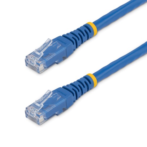StarTech.com C6PATCH2BL networking cable Blue 23.6" (0.6 m) Cat6 U/UTP (UTP)