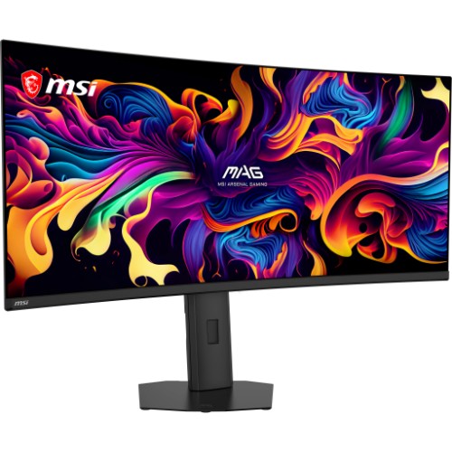 MSI MAG 341CQP QD-OLED X28 computer monitor 34" 3440 x 1440 pixels UltraWide Quad HD Black