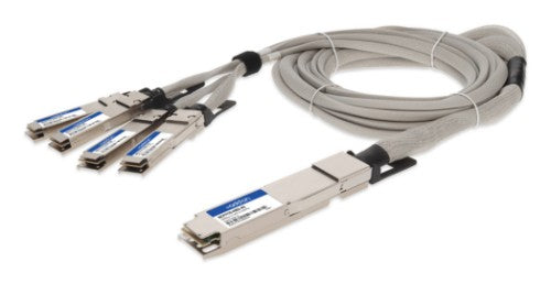 AddOn Networks MCP7Y70-H002-AO InfiniBand/fibre optic cable 78.7" (2 m) OSFP 4x QSFP56 DAC Gray, Silver