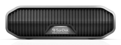 SanDisk G-DRIVE external hard drive 22 TB 7200 RPM USB Type-C 3.2 Gen 2 (3.1 Gen 2) Black