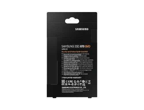 Samsung 870 QVO 8 TB 2.5" Serial ATA III V-NAND MLC