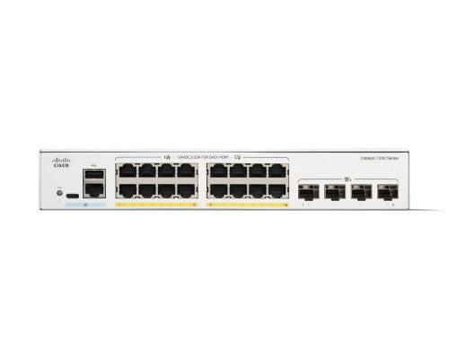 Cisco C1300-16P-4X network switch Managed L2/L3 Gigabit Ethernet (10/100/1000) White