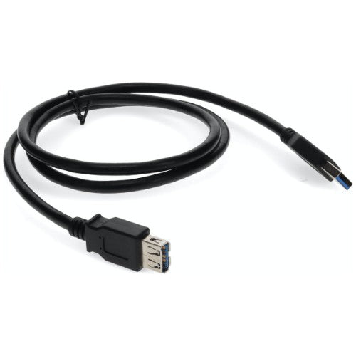 AddOn Networks USB3EXTAA3-AO USB cable USB 3.2 Gen 1 (3.1 Gen 1) 35.8" (0.91 m) USB A Black
