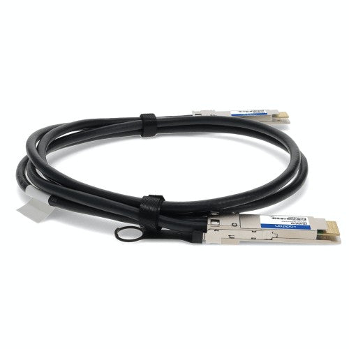 AddOn Networks 470-ADYS-AO InfiniBand/fibre optic cable 19.7" (0.5 m) QSFP-DD Black