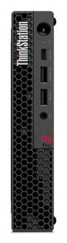 Lenovo ThinkStation P3 Tiny Intel® Core™ i7 i7-14700 32 GB DDR5-SDRAM 1 TB SSD NVIDIA T1000 Windows 11 Pro Mini PC Black
