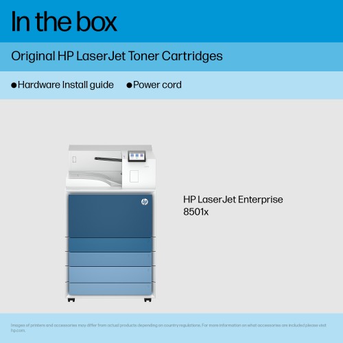 HP LaserJet Enterprise 8501x Black and white Printer