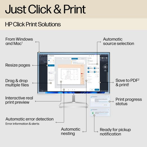 HP Designjet T650 36-in Printer