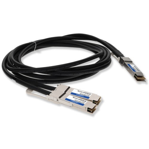 AddOn Networks QDD-2X200G-2M-AO InfiniBand/fibre optic cable 78.7" (2 m) QSFP-DD 2x QSFP56 DAC Black