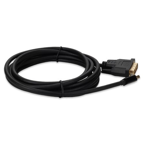 AddOn Networks MINIDP2DVI10F video cable adapter 122" (3.1 m) Mini DisplayPort DVI-D Black