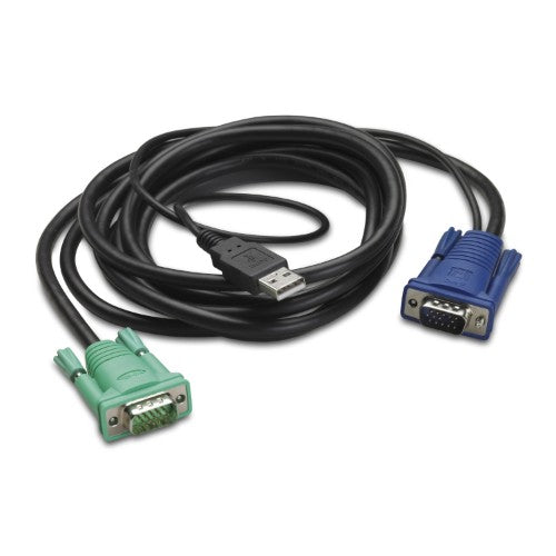 APC AP5822 KVM cable Black 143.7" (3.65 m)