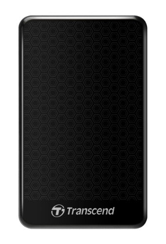 Transcend StoreJet 25A3K external hard drive 1 TB 2.5" Micro-USB B 3.2 Gen 1 (3.1 Gen 1) Black