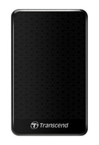 Transcend StoreJet 25A3K external hard drive 1 TB 2.5" Micro-USB B 3.2 Gen 1 (3.1 Gen 1) Black