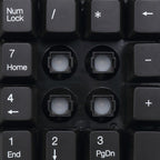 Adesso WKB-6010UB numeric keypad Universal RF Wireless Black