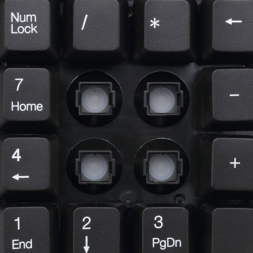 Adesso WKB-6010UB numeric keypad Universal RF Wireless Black
