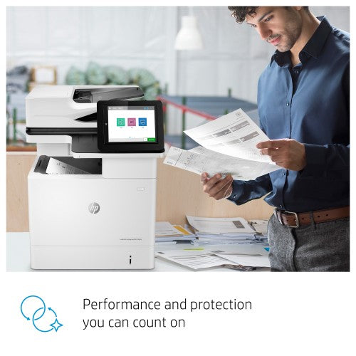 HP LaserJet Enterprise M636fh Multifunction Black and white Printer, Ethernet Only; Copier, Scanner