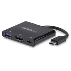 StarTech.com CDP2HDUACP laptop dock/port replicator Wired USB 3.2 Gen 1 (3.1 Gen 1) Type-C Black