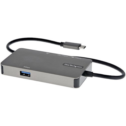 StarTech.com DKT30CHVPD2 laptop dock/port replicator USB 3.2 Gen 1 (3.1 Gen 1) Type-C Black, Gray