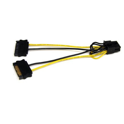 StarTech.com SATPCIEX8ADP internal power cable 5.91" (0.15 m)